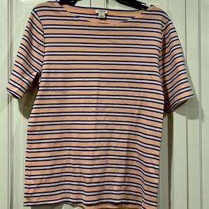 J. Crew Striped Tee XL